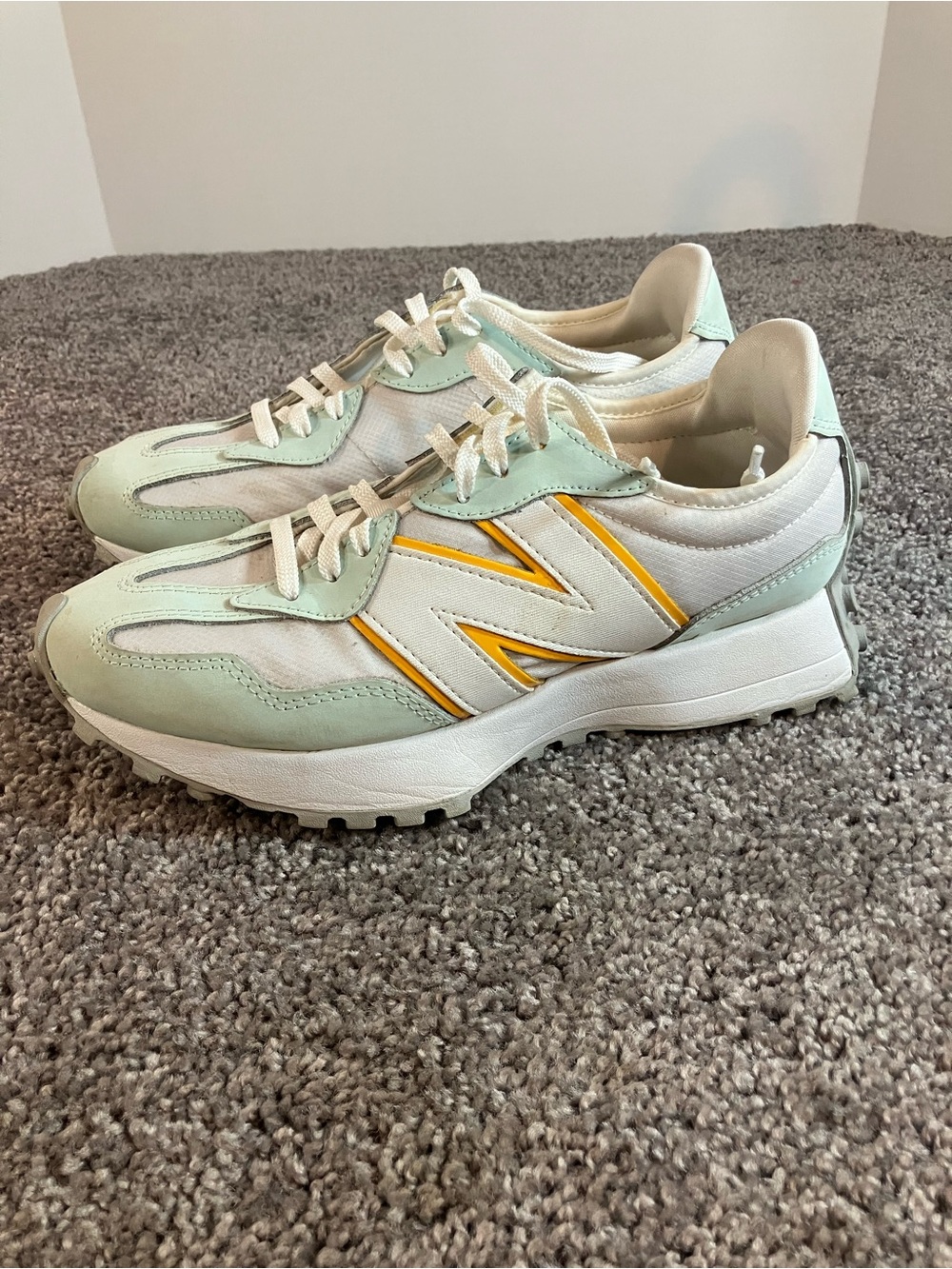 New Balance 327 'Summer Fog Light Surf' Shoes Sneakers WS327FM Womens Size 8